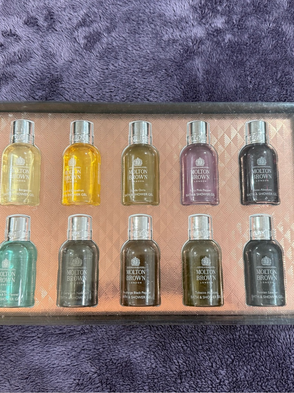 NWT Molton Brown London Bath & Shower Gel Collection Gift Set NEW